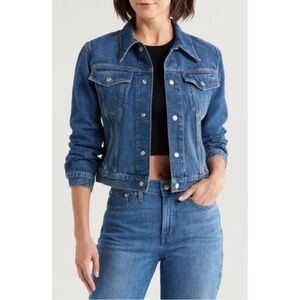 NWT Re/Done Baby Trucker Denim Jacket size XS